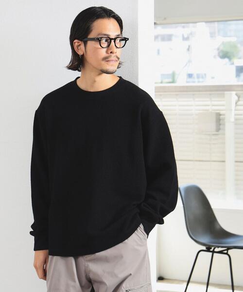 B MING by BEAMS 빔즈 릴렉스핏 와플 티 92-14-0234-639