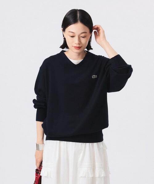 빔즈 보이 X 라코스테 브이넥 니트 여성 13-15-0119-462