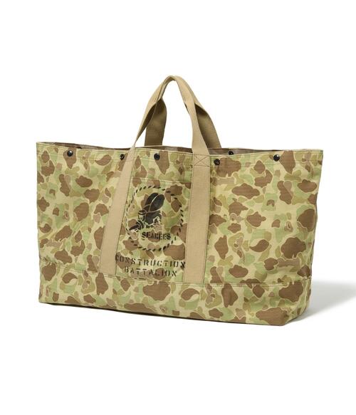 버즈릭슨 헤링본 트윌 카모플라주 리버시블 백 토트백 가방 BR02832