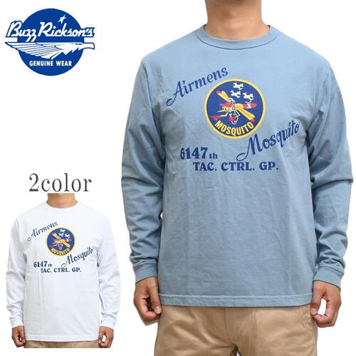 버즈릭슨 긴팔 티 24AW BR69448 빈티지 밀리터리