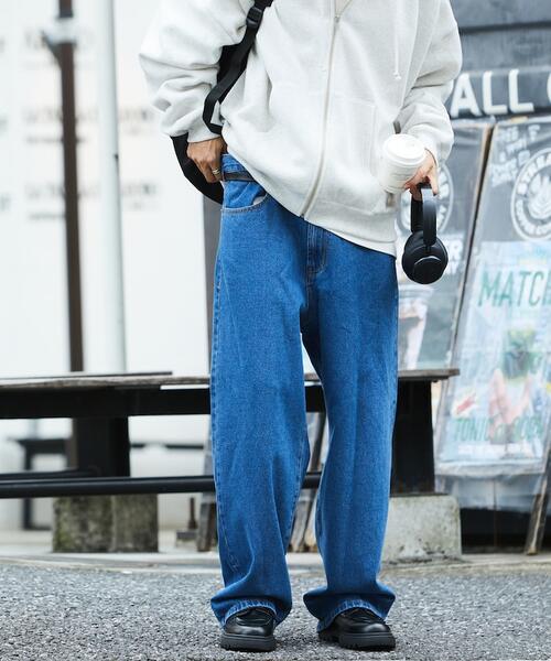 프릭스스토어 세미 와이드 스트레이트 데님 팬츠 청바지 24AW 1243248900558