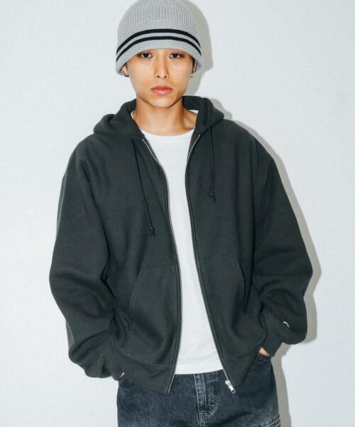 챔피온 X 빔즈 스웨트 와이드 집업 후디 리버스위브 후드 점퍼 11-13-1245-411