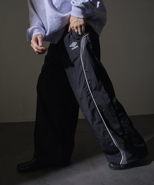 프릭스스토어 PUBLUX X 엄브로 나일론 트랙 팬츠 바지 24AW 3149394400002