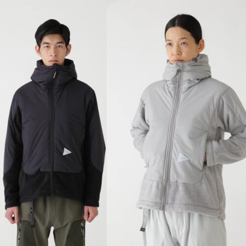 앤드원더 재킷 점퍼 top fleece jacket 24AW
