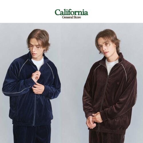 캘리포니아 제너럴 스토어 벨루어 트랙 재킷 8027-225-0004 24AW