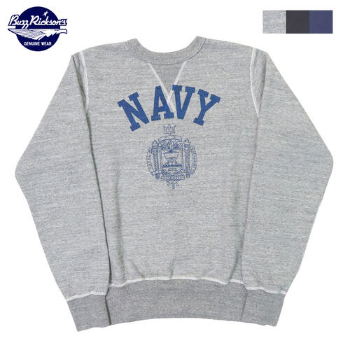 버즈릭슨 프린트 긴팔 스웨트 티 BR69339 24AW 일본 빈티지 밀리터리 아메카지 겨울