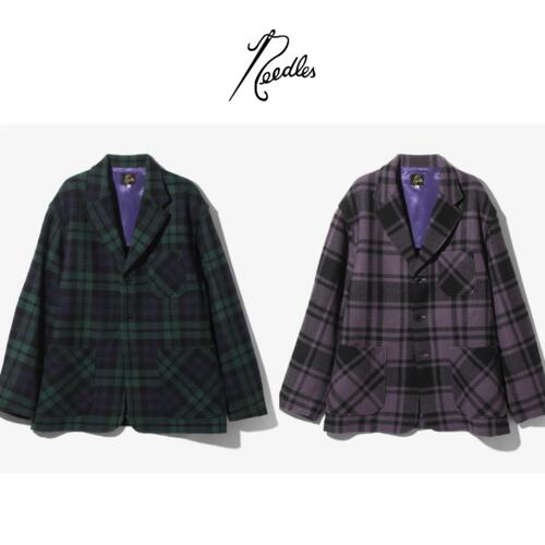 니들스 로퍼 재킷 울 타탄 플레이드 체크 Loafer Jacket PU102 24AW