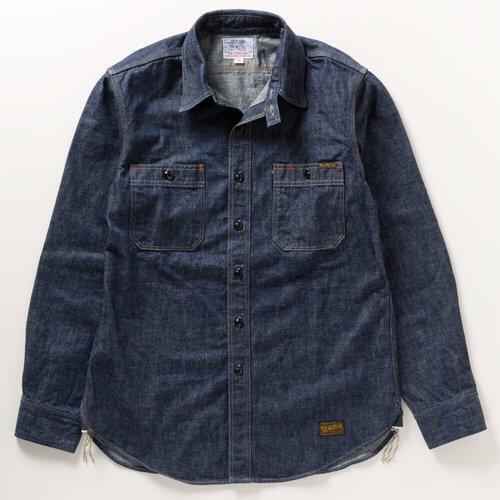 토이즈맥코이 데님 워크 셔츠 청남방 TMS2406 24AW 가을용 캐주얼