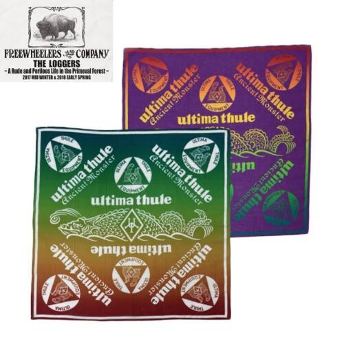 프리휠러스 반다나 스카프 23AW FREEWHEELERS ANCIENT MONSTER LOGO 2327010