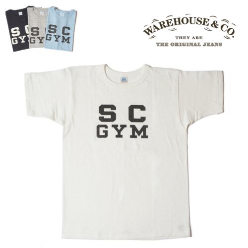 웨어하우스 반팔 티 셔츠 JG-CS06 존글루코우 SC GYM