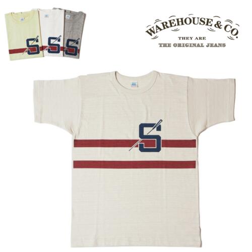 웨어하우스 반팔 티 셔츠 JG-CS06 존글루코우 Rowing