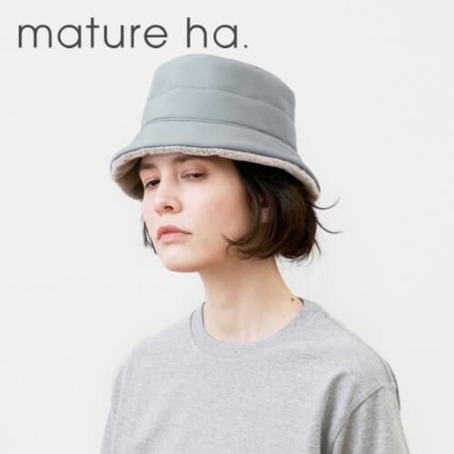 마추아하 MATURE HA 패딩 햇 모자 마츄어하 ECO-034