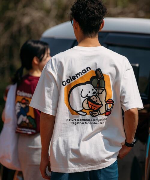프릭스스토어 X 콜맨 matsui 반팔 티 백프린트 25SS 1026127000170