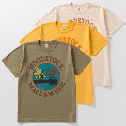 토이즈맥코이 스누피 우드스톡 69 반팔 티 밀리터리 빈티지 TMC2521 25SS