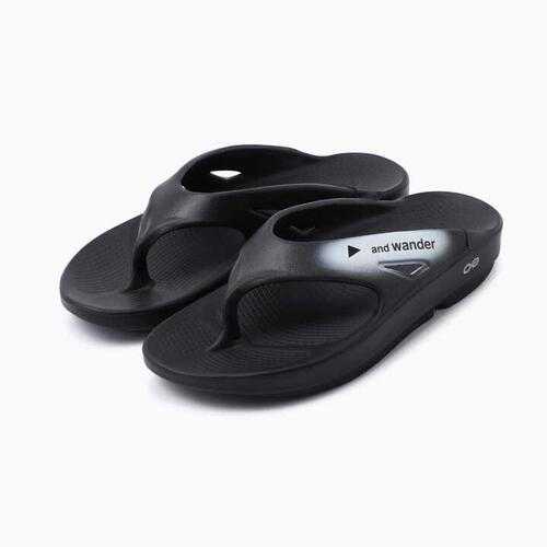 우포스 오리지널 X 앤드원더 recovery sandal 남성 여성 슬리퍼 쪼리 25SS