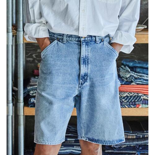 오어슬로우 ORSLOW 페인터 쇼트 팬츠 반 바지 데님 23SS 01-7128-99