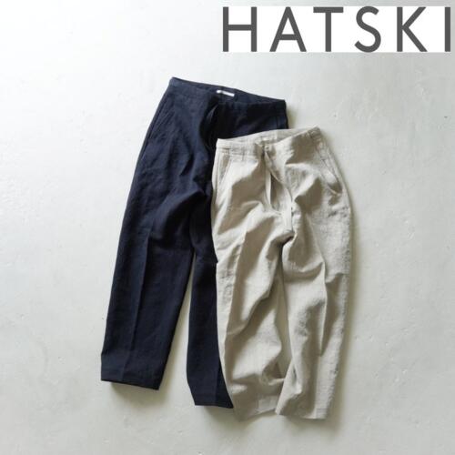 HATSKI 하츠키 이지 린넨 트윌 슬랙스 팬츠 23SS HTK-21006-L 남성 여성