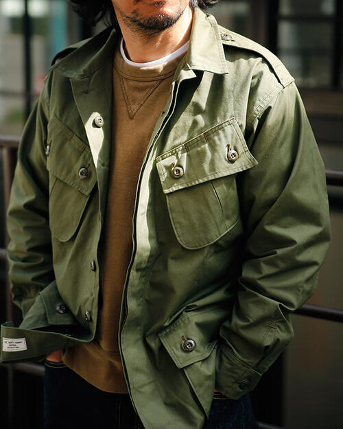 리얼맥코이 트로피컬 재킷 점퍼 코트 MJ22006 일본 빈티지 밀리터리