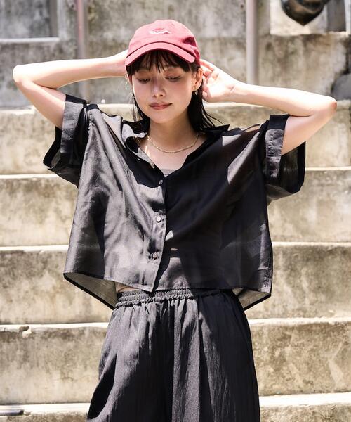 프릭스스토어 여성 반팔 시어 셔츠 25SS 1103248900634