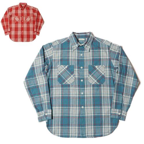 웨어하우스 체크 셔츠 3055 LONG SLEEVE CHECK WORK SHIRTS 25SS