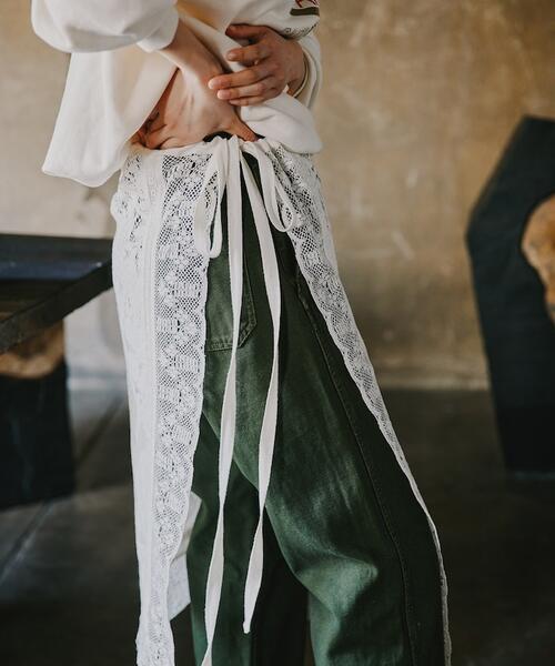 Freada 프릭스스토어 레이스 스커트 레이어드 치마 25SS 1811252400012