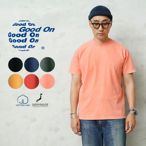 굿온 반팔 티 VINTAGE DYE 빈티지 GOST-701VD