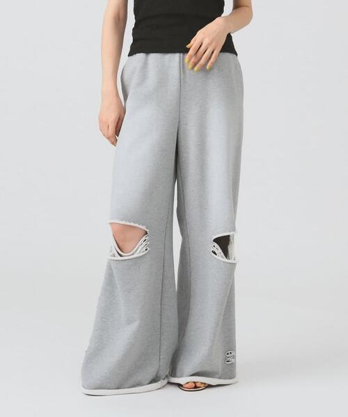 레이 빔즈 데미지 스웨트 팬츠 여성 바지 61-23-1217-101