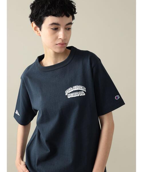 챔피온 X 필그림서프서플라이 여성 반팔 티 37-08-0030-411