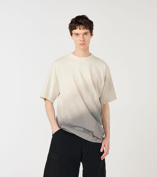 나나미카 X NOMARYTHM TEXTILE 반팔 티 25SS O25SI011