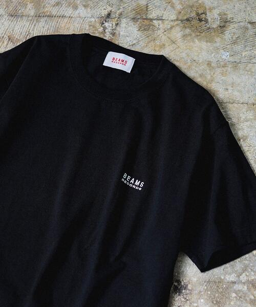 빔즈 레코드 로고 자수 반팔 티 29-58-0044-445