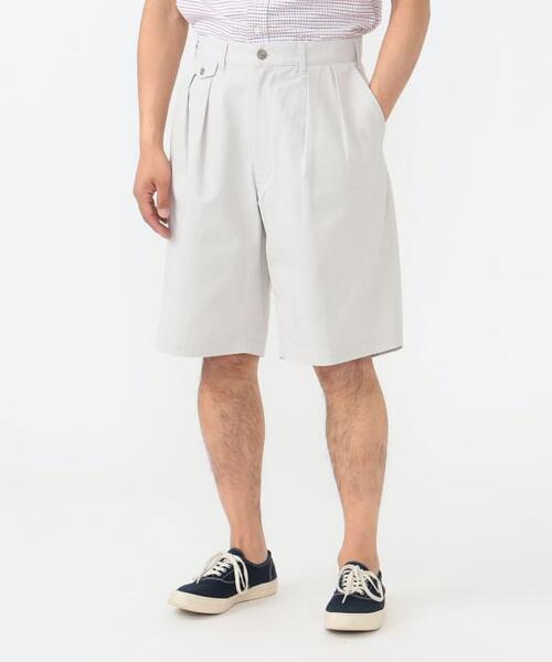 빔즈 플러스 반바지 2 Pleats Shorts Twill Bio Washed 38-25-0160-874