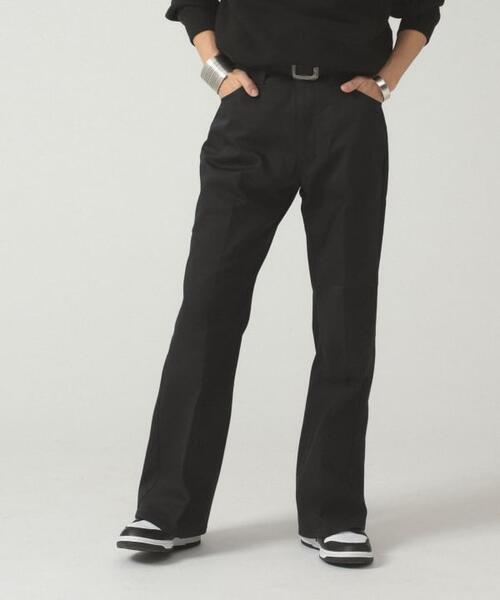 빔즈 보이 X 디키즈 여성 워크 플레어 팬츠 바지 13-24-0485-106