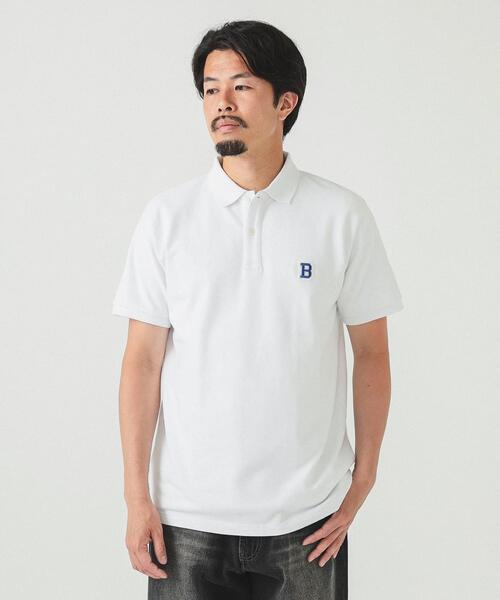 빔즈 빅 패치 폴로 반팔 티 셔츠 피케 11-02-0556-120