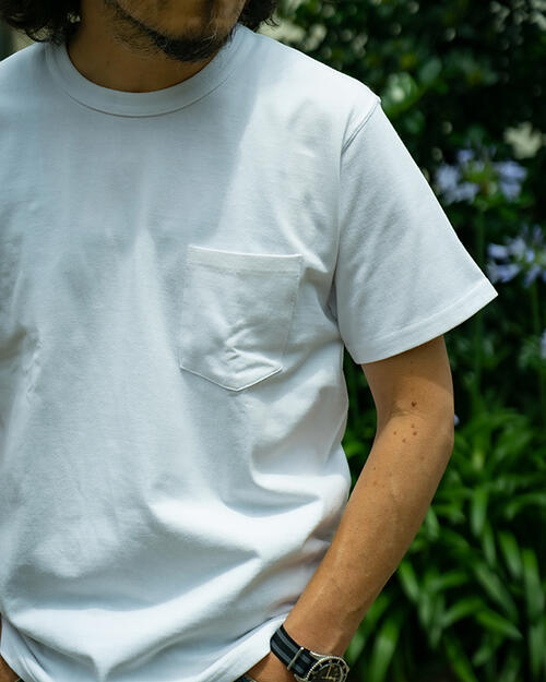 조맥코이 조이맥코이 포켓 반팔 티 셔츠 무지 MC22006