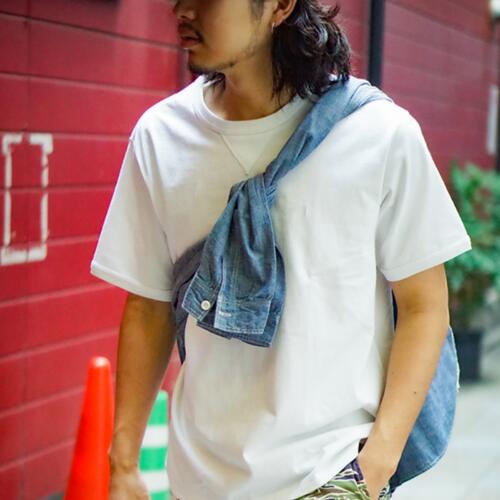 조맥코이 조이맥코이 GUSSET TEE 거싯 반팔 티 셔츠 무지 MC23020