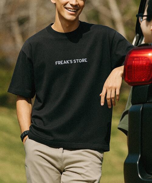 프릭스스토어 로고 자수 반팔 티 25SS 1226248902965