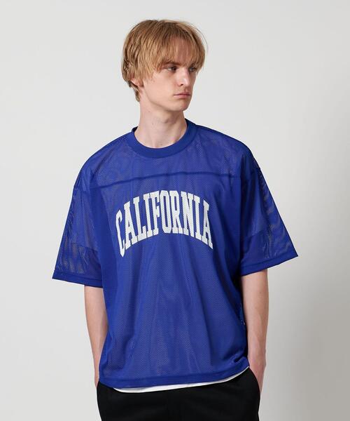 캘리포니아 제너럴스토어 메쉬 오버핏 반팔 티 25SS 8017-225-0216