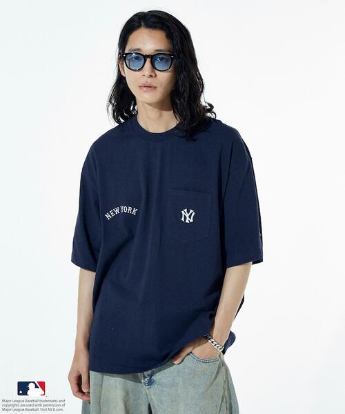 프릭스스토어 X MLB 반팔 포켓 티 25SS 1026248902547