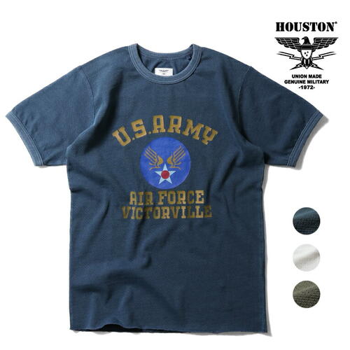 휴스턴 22294 메쉬 반팔 프린팅 티 빈티지 밀리터리