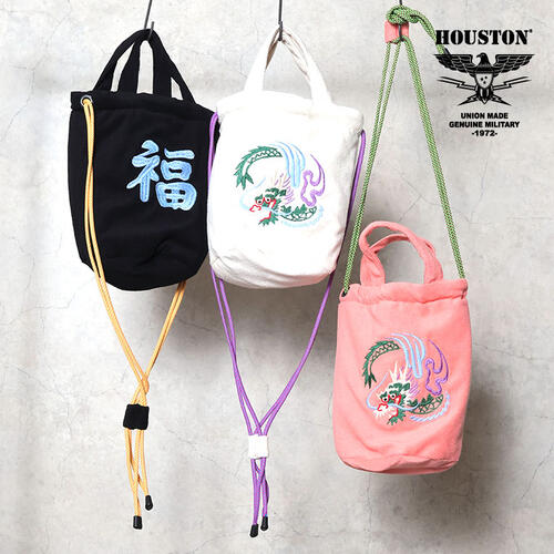 휴스턴 6890 EMB PILE EFFECT BAG 이팩트 백 토트백 숄더백