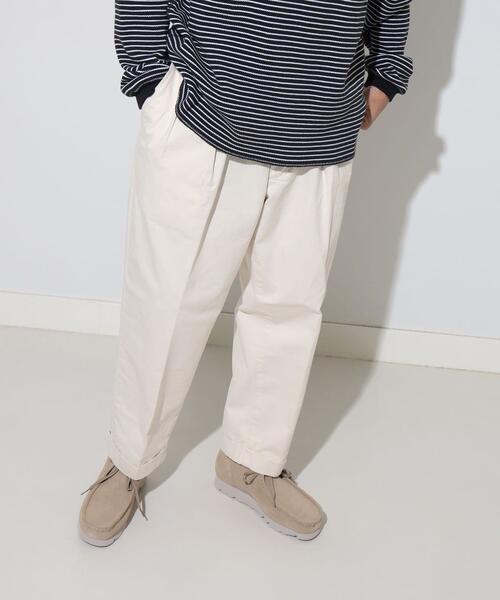 빔즈 재팬 2 플리츠 치노 팬츠 바지 11-23-1408-874 일본 빈티지