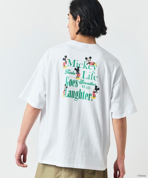 프릭스스토어 디즈니 미키바우스 빅실루엣 반팔 티 25SS 1226248902922
