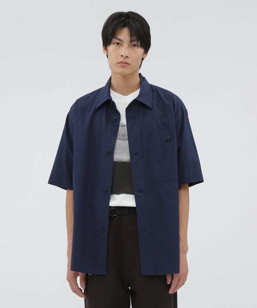 마가렛호웰 반팔 셔츠 남성 SOFT COTTON POPLIN SHIRT 25SS