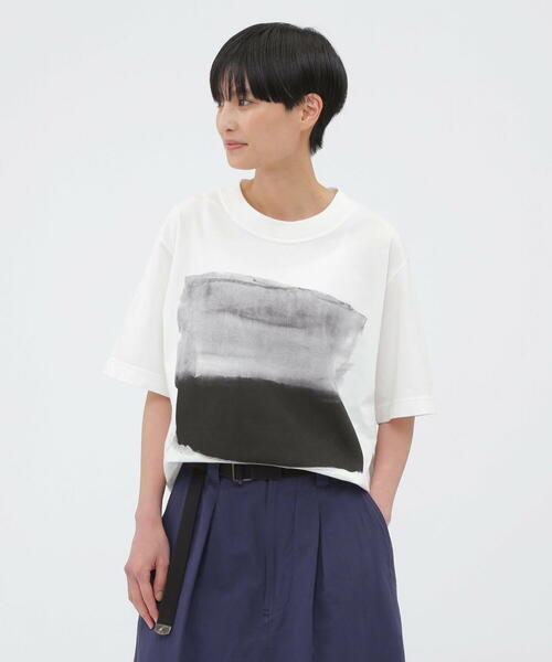 마가렛호웰 여성 반팔 티 LIGHT COTTON JERSEY TOP 25SS 5955168550