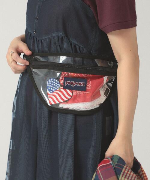 잔스포츠 JANSPORT 클리어 미니 웨이스트 백 바디백 13-61-0236-245