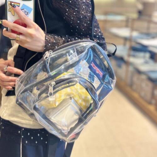 잔스포츠 JANSPORT 클리어 미니 백팩 13-61-0235-245