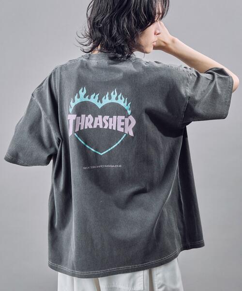 THRASHER X PUBLUX 반팔 티 25SS 3126327600011