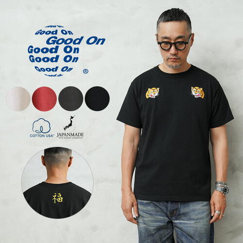 굿온 반팔 티 베트남 자수 TORAFUKU EMB S/S GOST2315