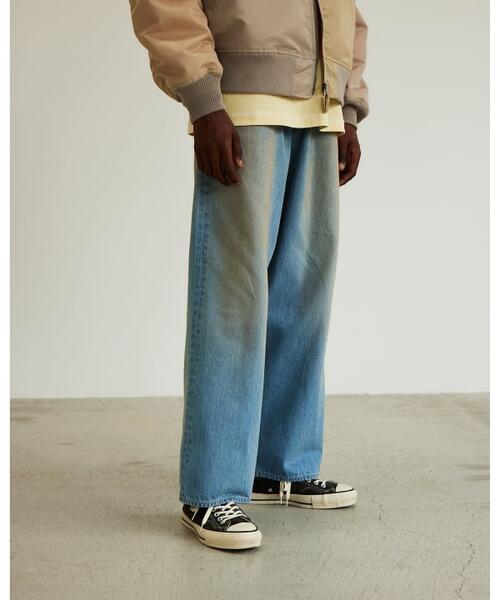 빔즈 와이드핏 데님 팬츠 청바지 11-21-0299-791 일본 빈티지