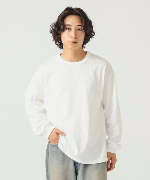 노스페이스 퍼플라벨 X 빔즈 로고 긴팔 티 11-14-1197-594